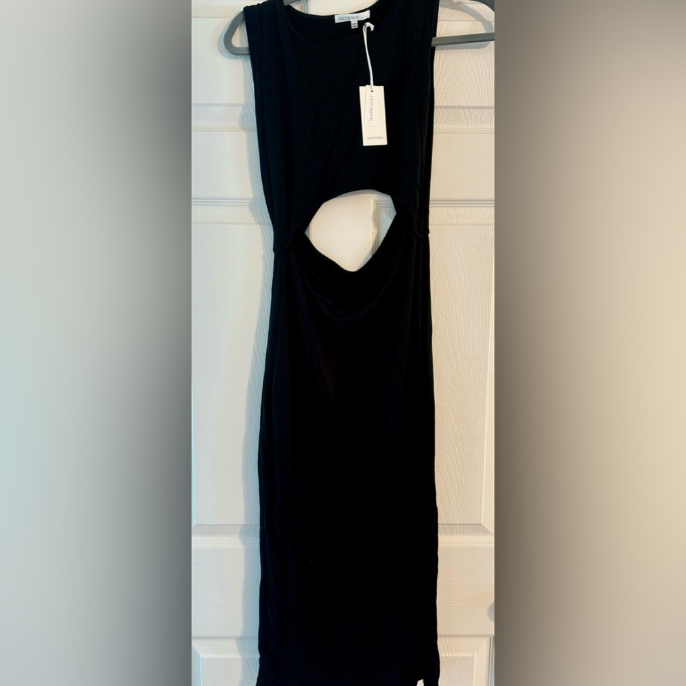 Black Mini cut-out sundress